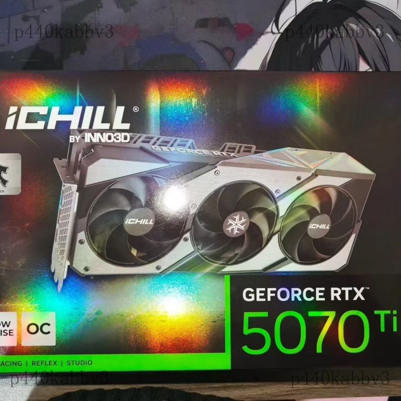 Phần cứng máy tính Ảnh hưởng đến công chúng RTX5070ti Card đồ họa Super Ice Dragon dành cho thiết kế