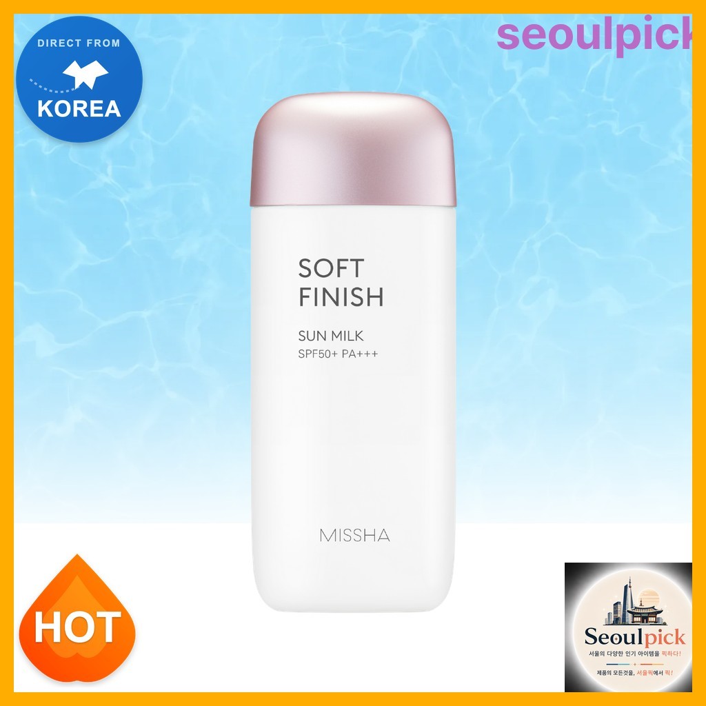 [Missha] All Around Safe Block Soft Finish Sun Milk (SPF50 + PA + + +) 70ml / Sữa chống nắng Hàn Quố