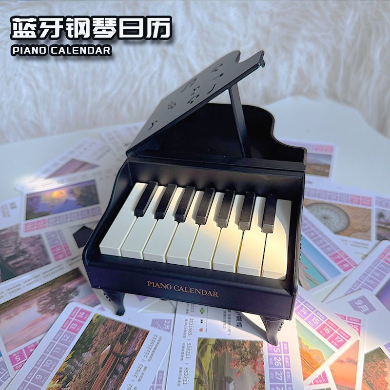 Có Thể Chơi Piano Để Bàn Lịch Quà Tặng Ngày Lễ Phiên Bản Mini Đồ Trang Trí Nữ Mini Piano Ngón Tay Pi