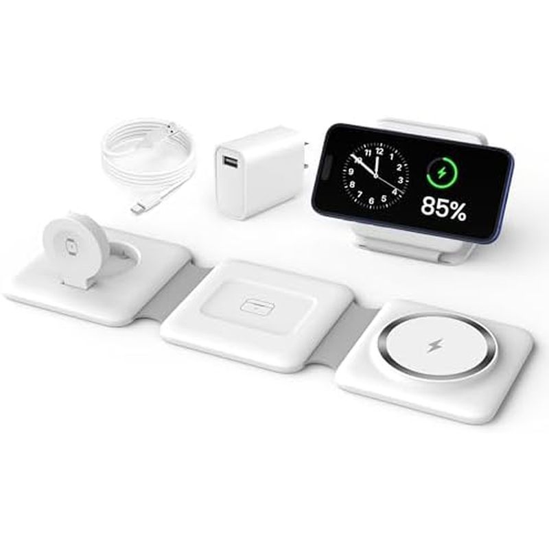 - Sạc Dock Station Pro 12 3 13 & 16 cho 17 Watch Plus Max Từ tính 15 trong Apple Wireless 1 Sạc 14 c
