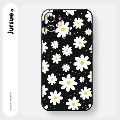 JURSUE Ốp lưng Hoa văn Họa tiết nữ chống sốc chống bẩn mềm cho iPhone 17 Air 16 15 14 13 12 11 PRO MAX SE 2020 X XR XS ip 8 7 Plus MZ506552Q