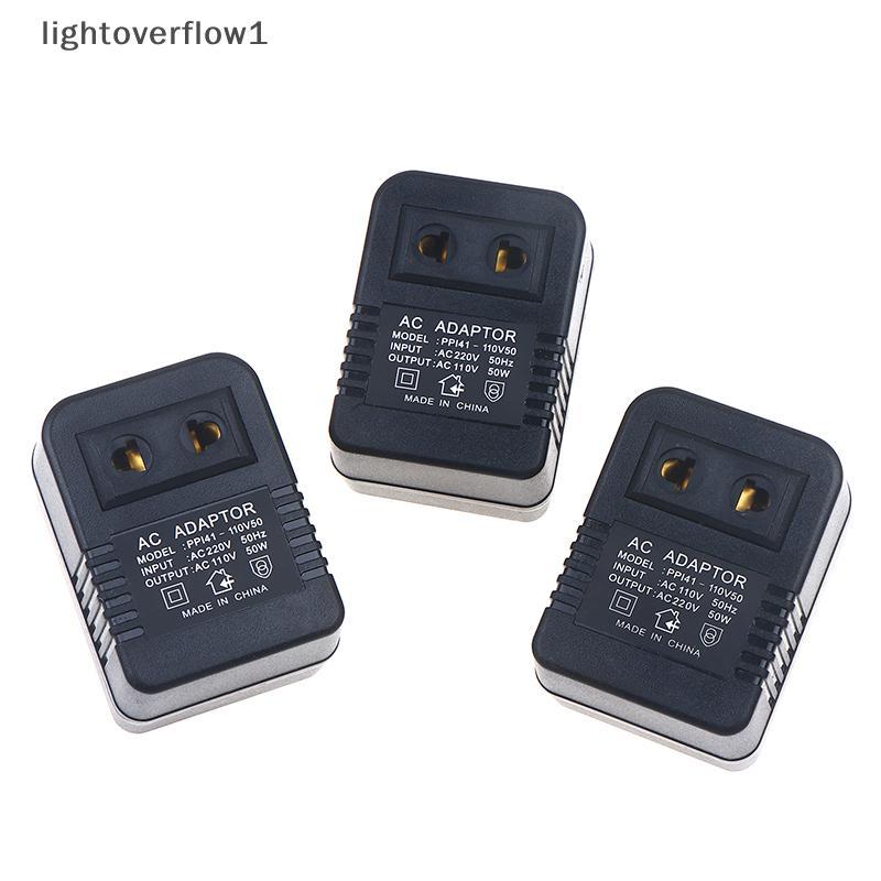 [Lightoverflow] EU US Plug Down Transformer Travel Adapter AC220V sang 110V hoặc 110 sang 220V Bộ ch