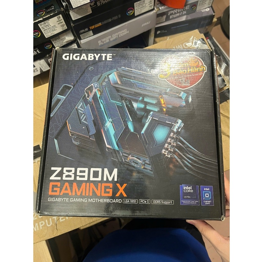 Mainboard GIGABYTE Z890M GAMING X (Intel Z890, Socket 1851, Micro ATX, 4 khe RAM DDR5) bh2027