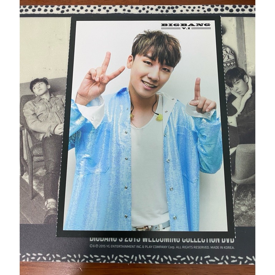 BIGBANG official goods Nhật card/postcard Seungri/VI