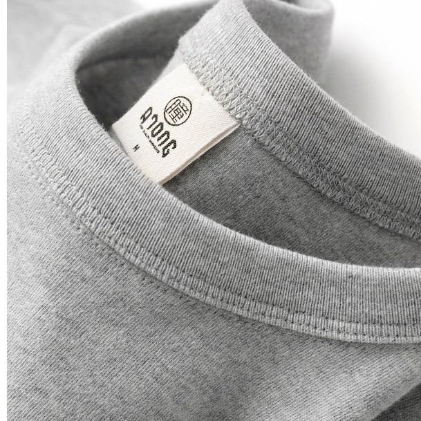 [Phong cách phần thưởng phúc lợi Giá gốc 79 Yuan] Ba kim Cotton nguyên chất nặng dáng rộng Áo thun d