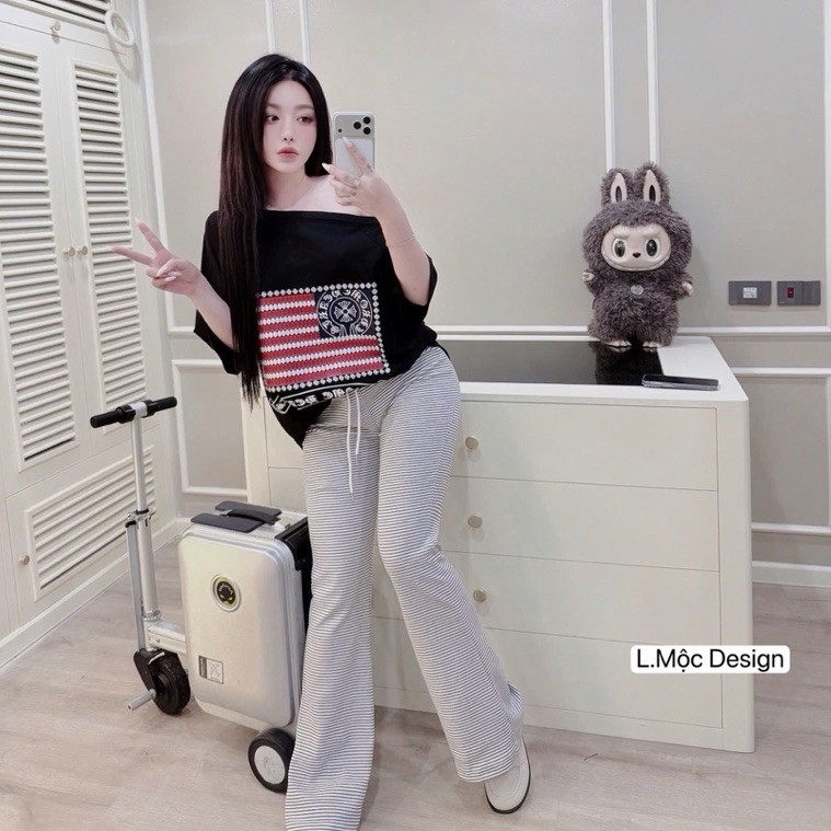 Sét trễ vai chome New l1  SM