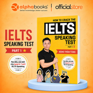 Sách - how to crack the ielts speaking test part 1 - đặng trần tùng 9.0 ielts