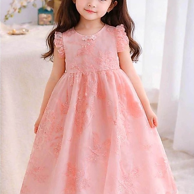 GOME - Đầm công chúa Thêu Hạc xinh yêu