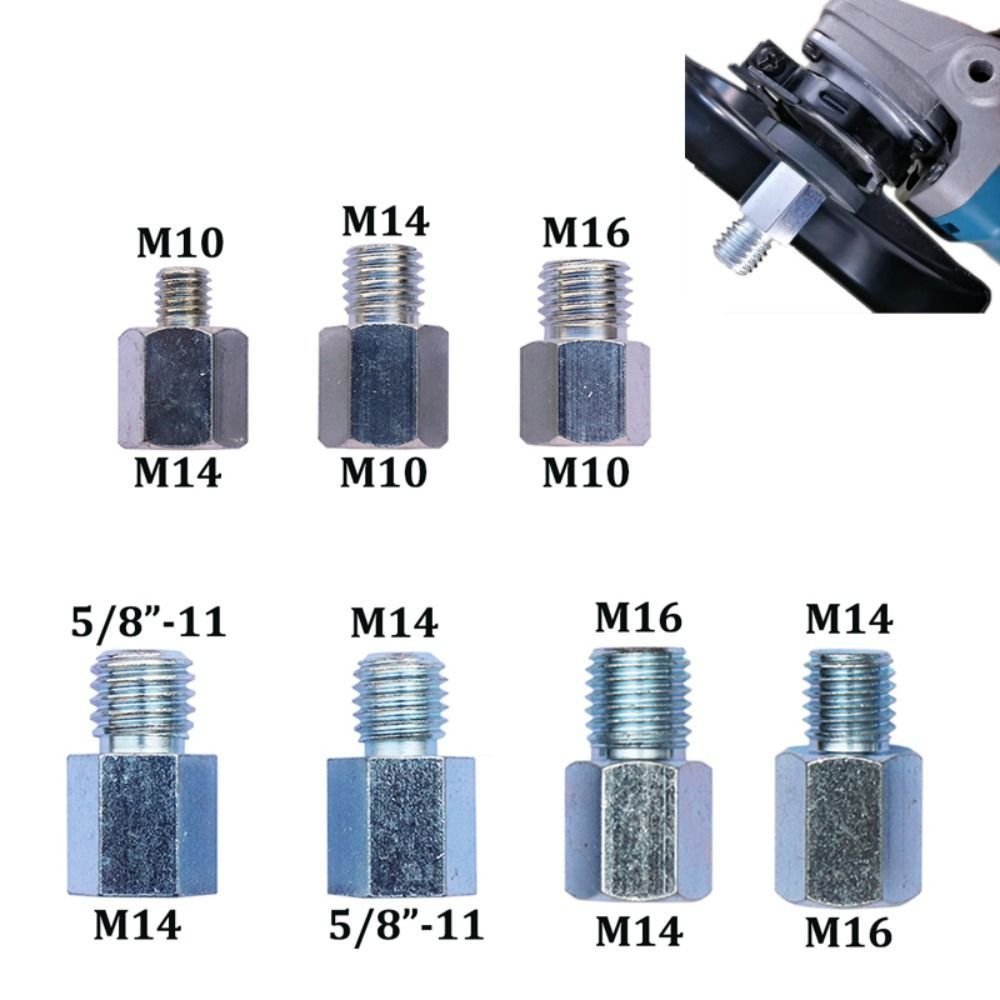 Accessorie M14 sang M16 Thanh kéo dài Chuyển đổi đầu nối Máy mài góc Bộ chuyển đổi Vít M10 sang M14 