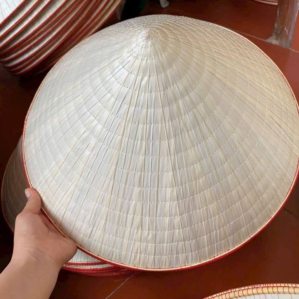 🔥nón che nắng mưa Mũ Tre Việt Nam Che Nắng Mũ Rơm Tre Vành Lớn Nông Dân Mũ Câu Cá Size Lớn Sanye Du 