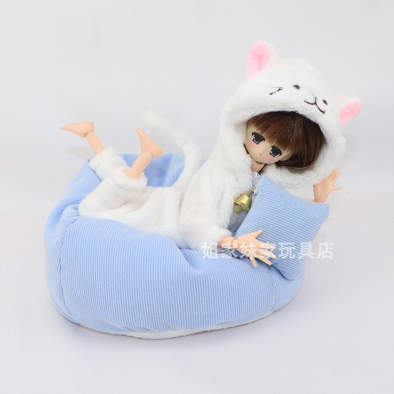 6 Điểm Azone Licca Azone Licca ob22 / ob24 blythe Vải Nhỏ Chính Hãng Quần Áo Cho Bé Mèo Jumpsuit