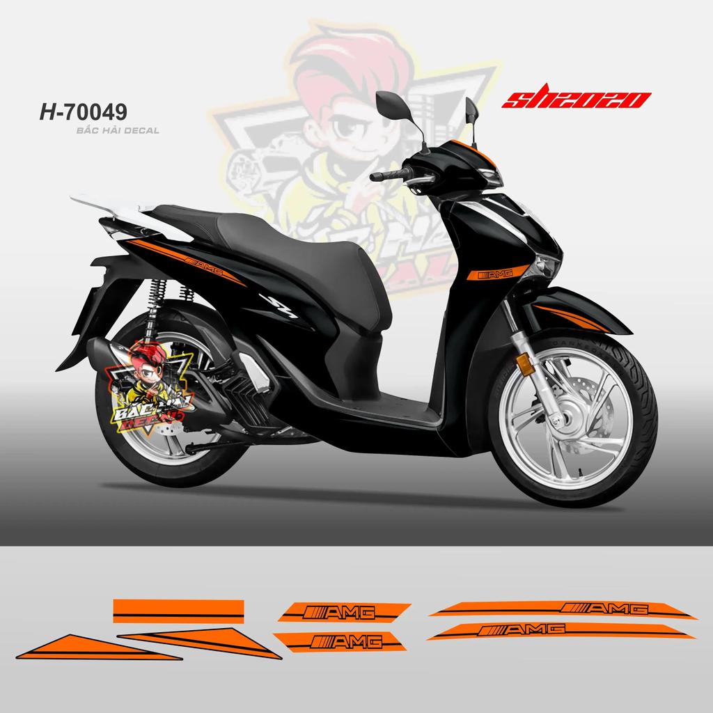 Tem SH 2020 - 2025 Tem Rời SH 2020 - 2025 TEM Dán Xe SH 125i 150i 160i tem chỉ chất liệu decal cao c