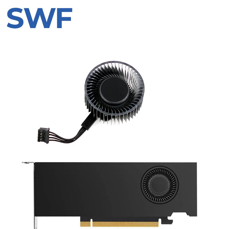 Quạt làm mát card đồ họa -63mm BAPB0420B2UP001 RTX A2000 cho PNY NVIDIA Quadro RTX A2000 6GB 12GB Qu