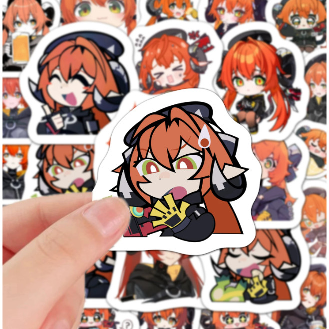 Sticker Orphie ZZZ Zenless Zone Zero 60 miếng đã tách riêng từng miếng