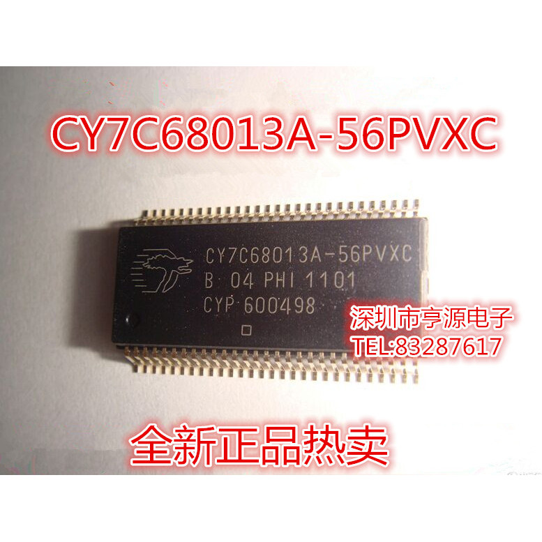 IC Chip CY7C68013A-56PVC CY8C27643-24PVXI SSOP-56 Nhập khẩu Hàng có sẵn