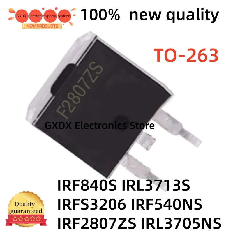 5 Chiếc F840S L3713S FS3206 F540NS F2807ZS L3705NS IRF840S IRL3713S IRFS3206 IRF540NS IRF2807ZS IRL3