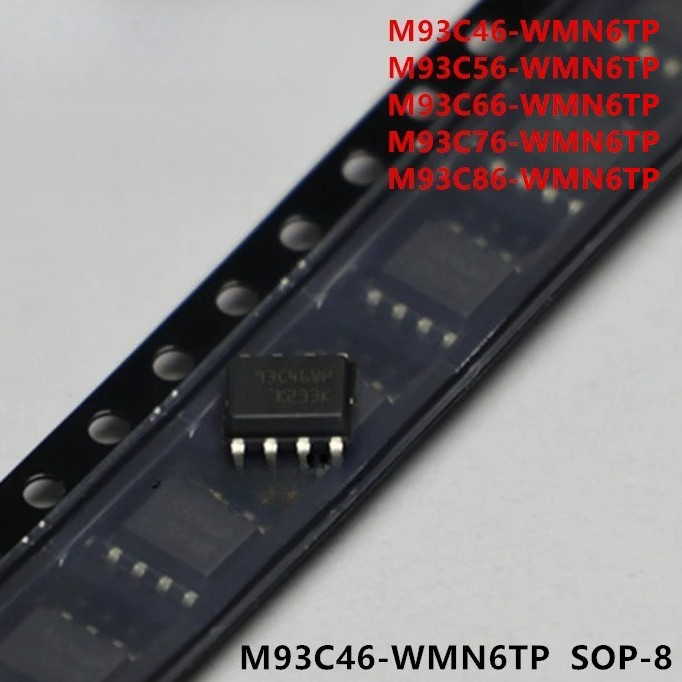 10 Chiếc 100% Mới Chính Hãng M93C46-WMN6TP 93C46WP M93C56-WMN6TP 93C56WP M93C66-WMN6TP 93C66WP M93C7