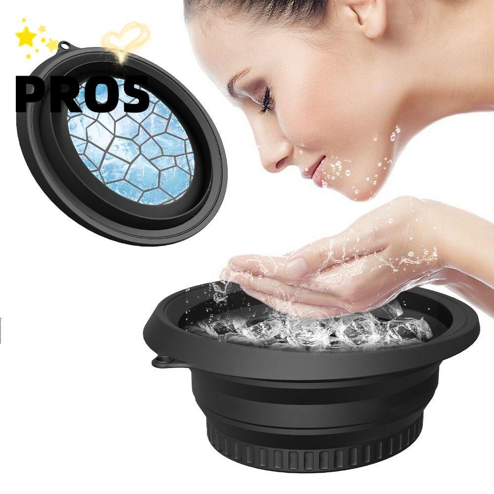 PROS Ice Bath Washbasin, Cải thiện tuần hoàn máu Silicone Ice Bath Tub Xô, Di động Giảm căng thẳng C