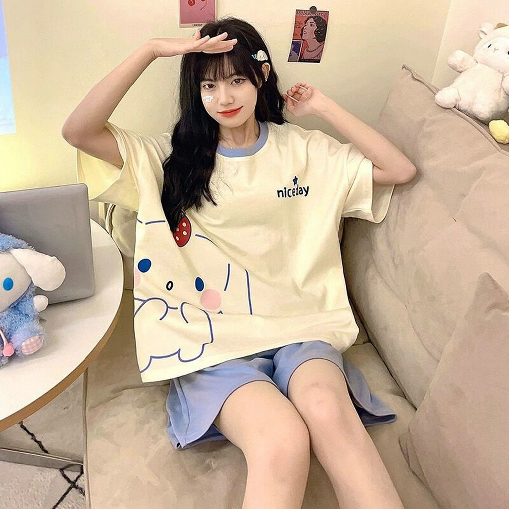 ❈ ❈ spotBaju Tidur Musim Panas Wanita Piyama perempuan Người phụ nữ