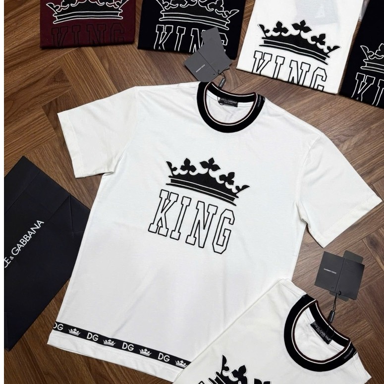 PHÔNG DG KING. ÁO PHÔNG HÈ NAM CỘC TAY .