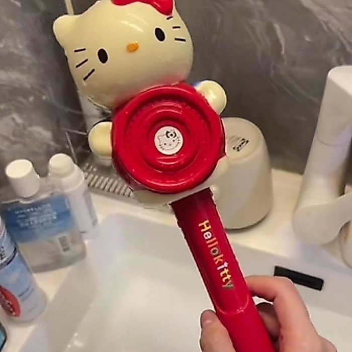 Hàng sẵn có Cute A Whole Set Boutique Bath Girl HelloKitty Tắm Dễ Thương kt Cat Hàng Ngày Trẻ Em Đầu