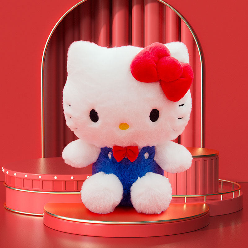 KKV Kỷ niệm 50 năm Hello Kitty Búp bê sang trọng Quà tặng sinh nhật Cô gái Búp bê Hello Kitty