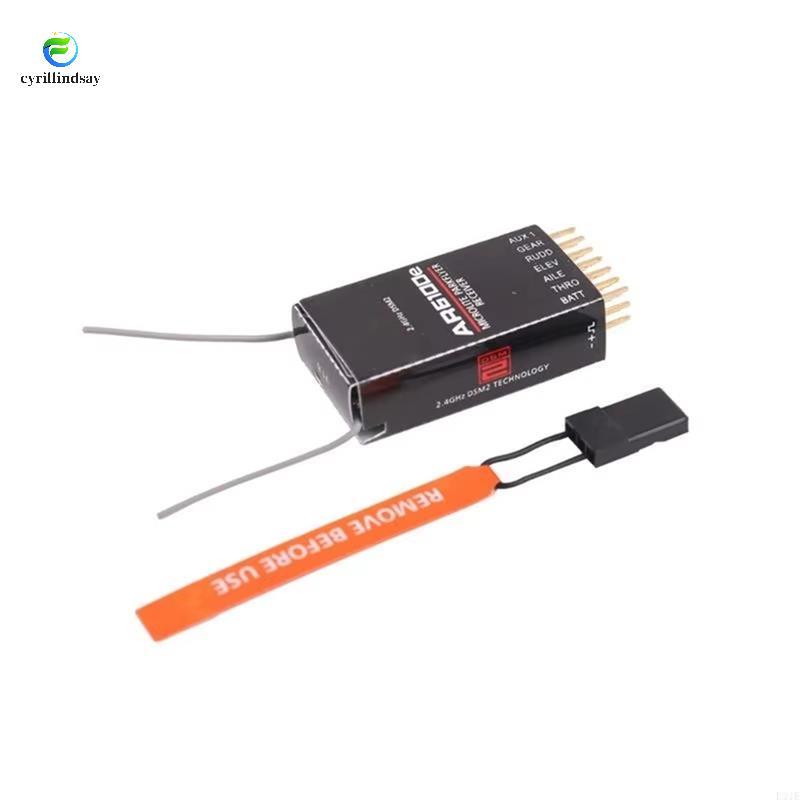 Bộ thu máy bay tương thích 6 kênh AR6100E DSM2 DX6I DX7 DX8 DX18 DSX6 DSX9 Khả năng tương thích rộng