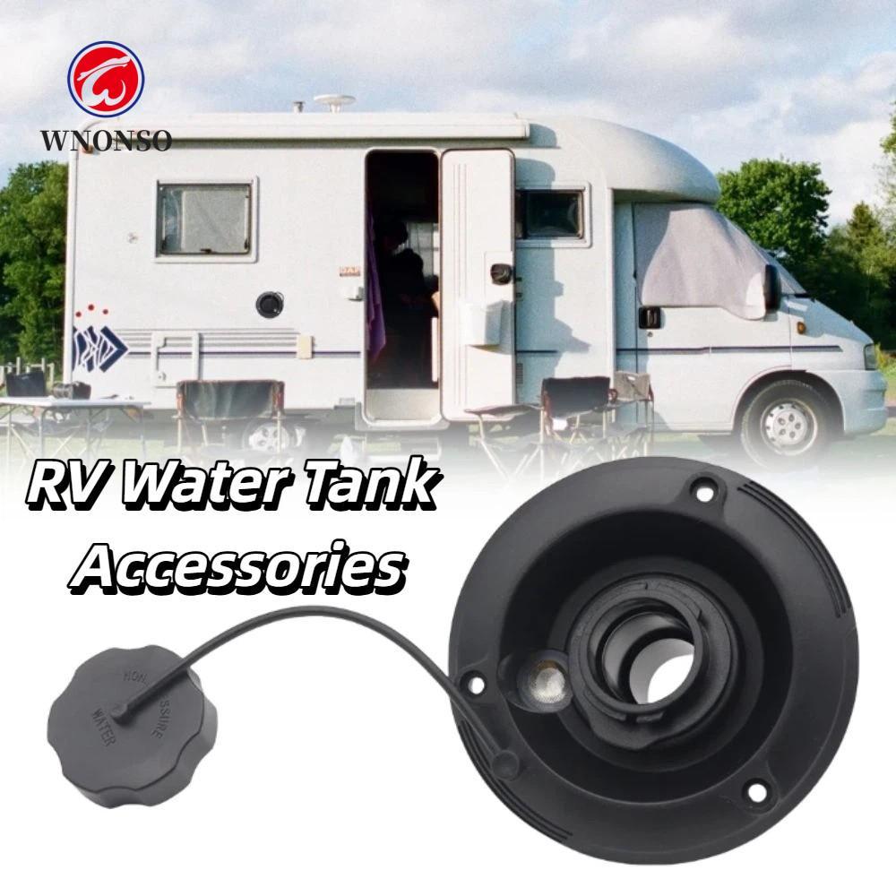 WONSO Gravity Fresh Water Fill Hatch, Gravity Fill Round RV Gravity Water Inlet, Inlet Fresh Water B