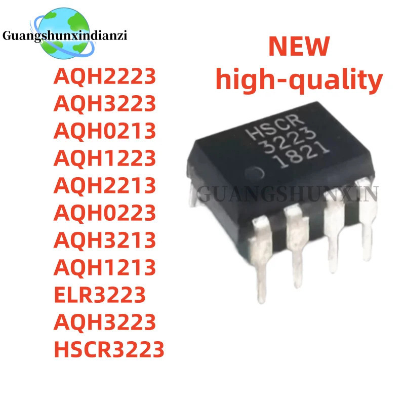5 Chiếc AQH2223 AQH3233 AQH0213 AQH1223 AQH2213 AQH0223 AQH213 AQH1213 ELR3223 AQH3223 HSCR3223 DIP-