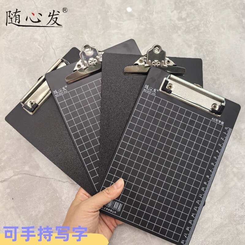 A4 Bảng Đen Kẹp Nhựa Tập Tin Viết Ban A6 Bill Clip Văn Phòng Phẩm Thông Tin Văn Phòng Phẩm A5 Ván Dá