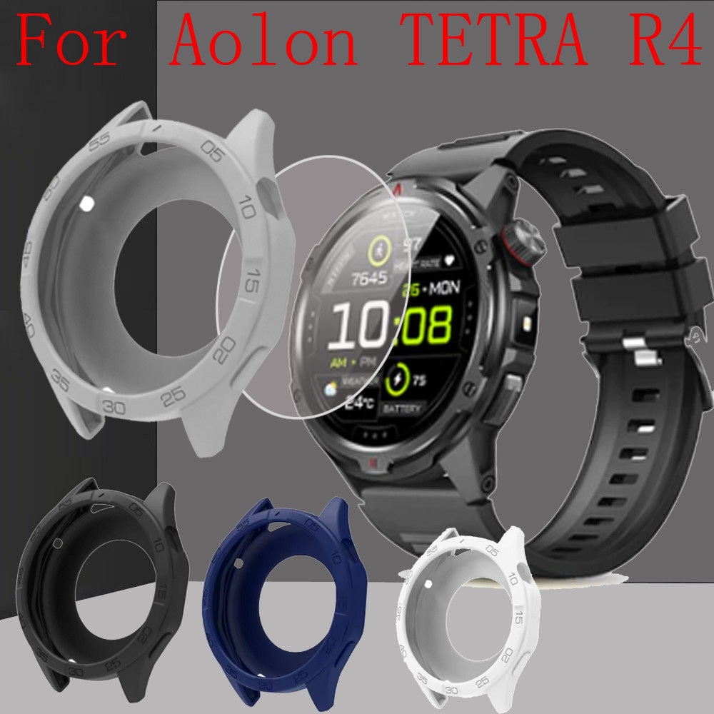 Vỏ Aolon TETRA R4 Vỏ Bảo Vệ Màn Hình Cho Aolon TETRA R4 Khung Vỏ Silicon Mềm Bảo Vệ Màn Hình Cứng Kí