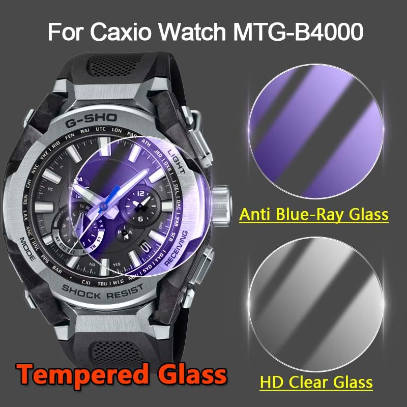 2-6 Chiếc Dành Cho Đồng Hồ Thông Minh Caxio MTG-B4000 MTG-B3000 2.5D Siêu Mỏng Trong Suốt / Chống Tí