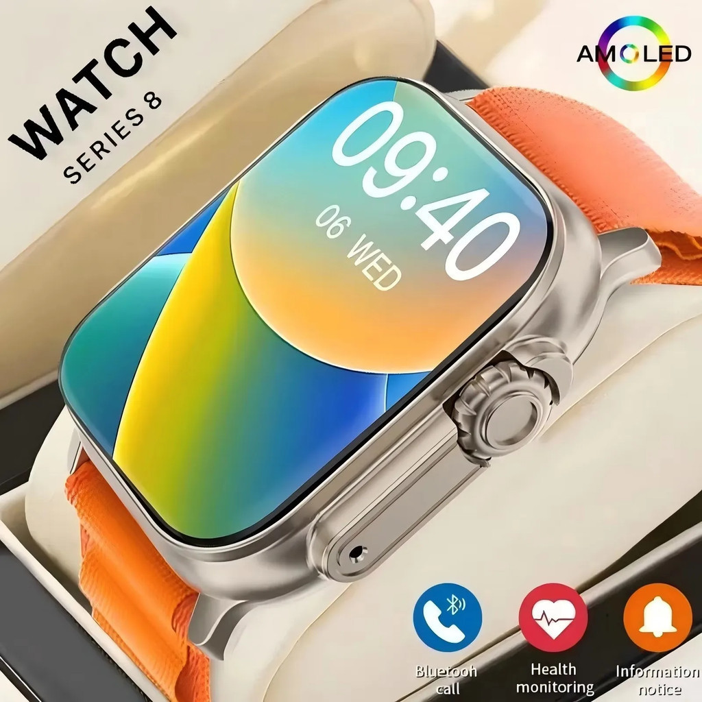 Đồng hồ thông minh T900 Ultra 2 chính hãng 49mm, hỗ trợ cuộc gọi Bluetooth