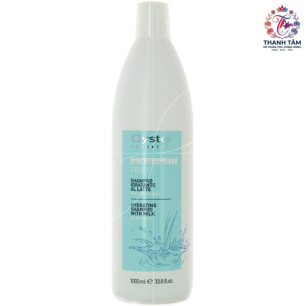 Dầu gội cấp ẩm cho tóc Oyster Sublime Fruit Hydrating Shampoo With Milk 1000ml .TT