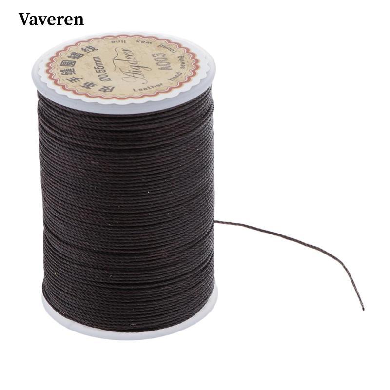 0.55mm Dia Leather craft Work May DIY Round ed String Linen Stitching Thread Cord (6 màu để lựa chọn