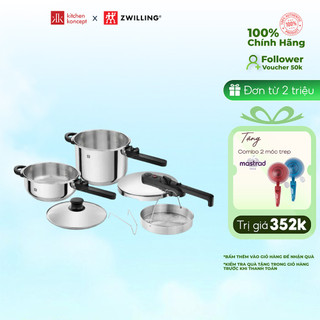 Bộ nồi áp suất - 6 món zwilling ecoquick