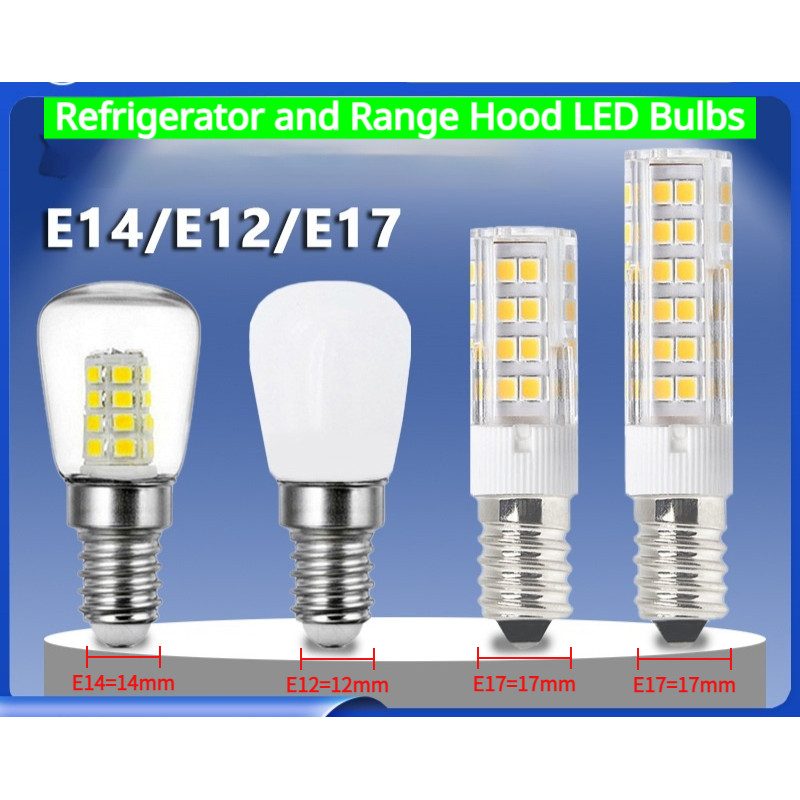 [Dải điện áp rộng 85–265V] Bóng đèn LED đui xoáy E12/E14/E17