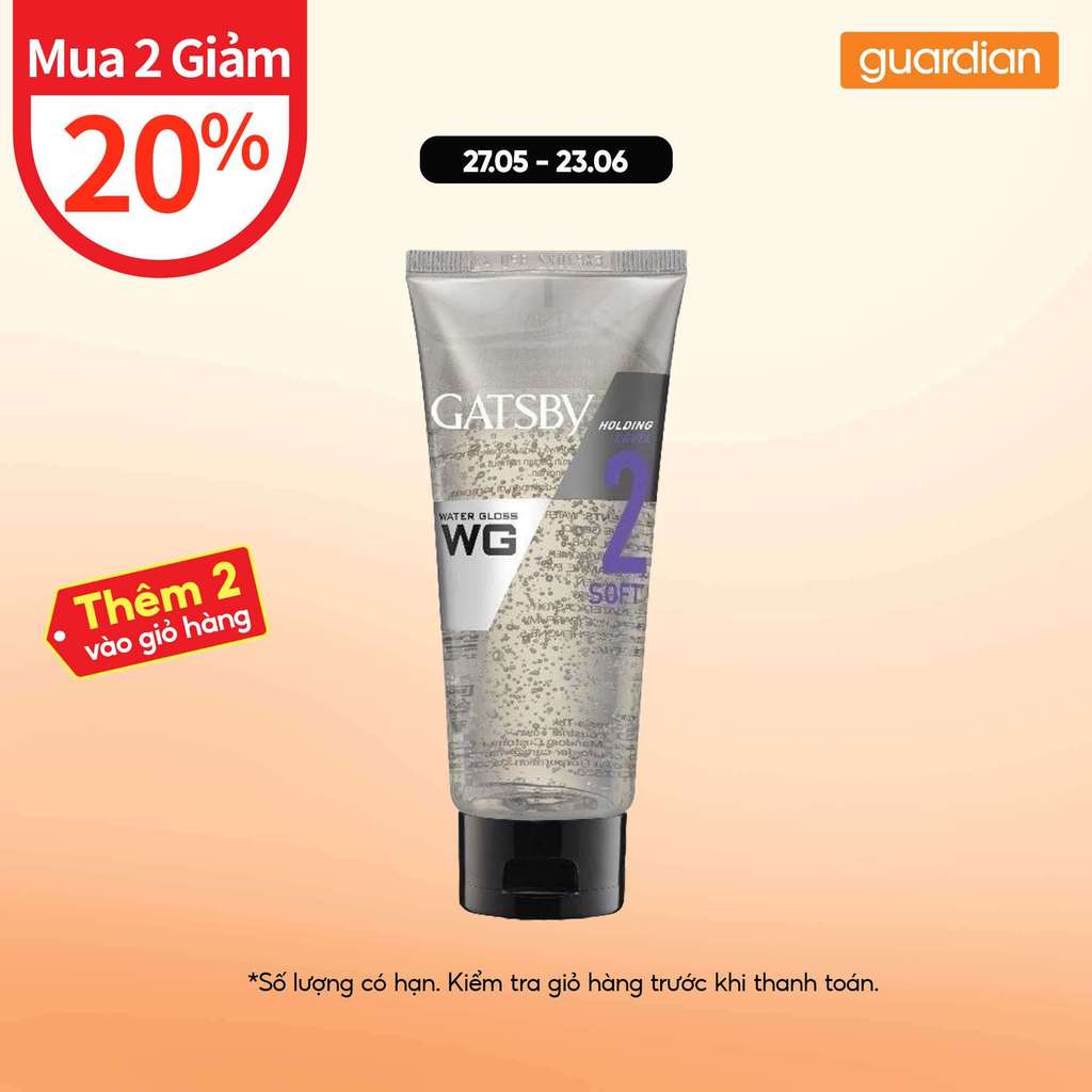 Gel Vuốt Tóc Mềm Gatsby 170Gr