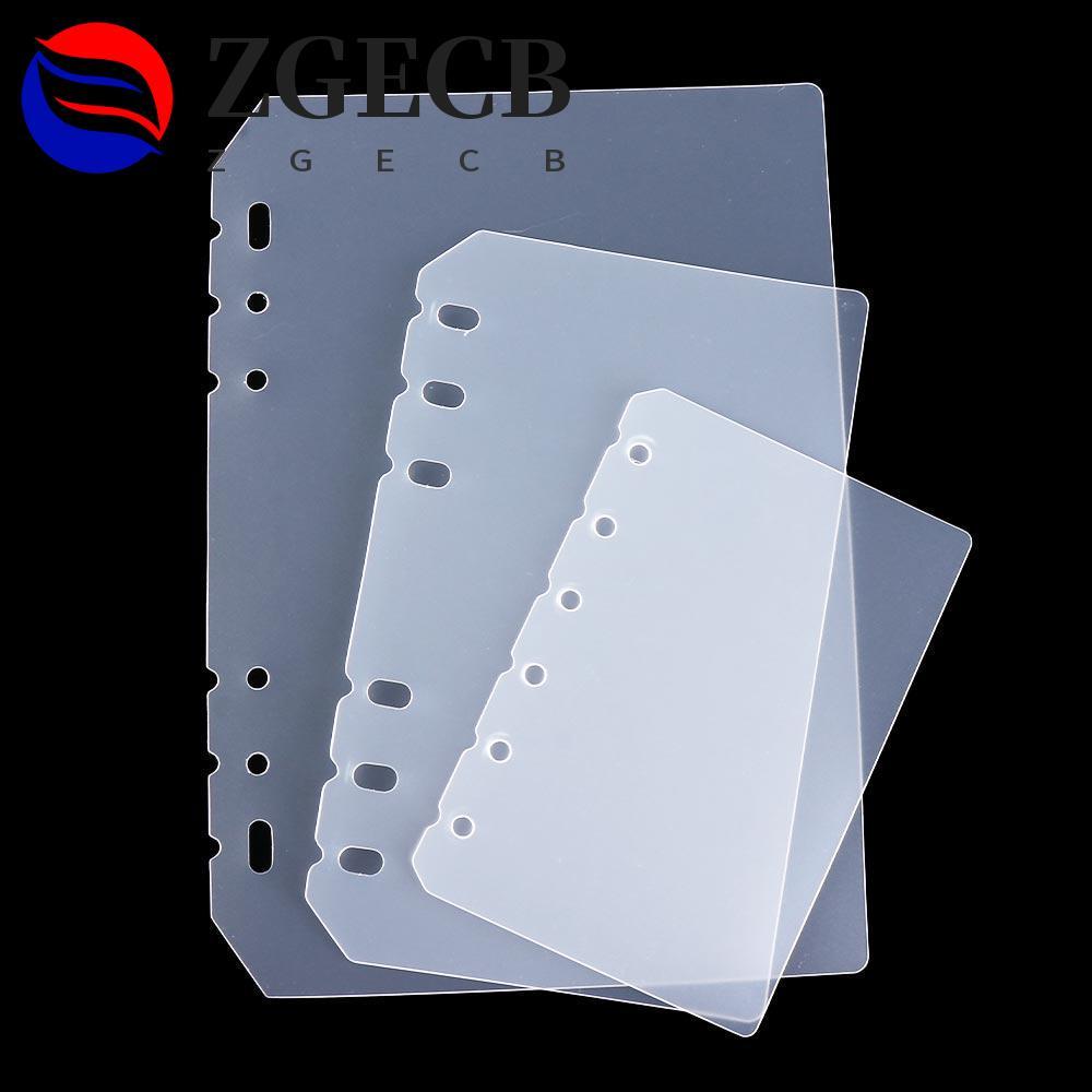 ZGECB Notebook Divider Matte Students Board Page A5 A6 A7 B5 A4 Bộ chia giấy bên trong trong trong s