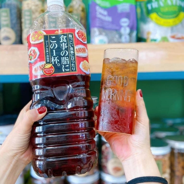 Trà Olong Asahi Hỗ Trợ Giảm Mỡ 2L