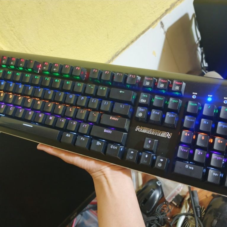 Bàn Phím Cơ Gaming Newmen GM390 ( Hàng cũ thu nét bảo hành 3 tháng)