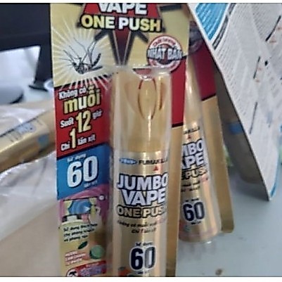 Bình xịt muỗi Jumbo Vape Onepush (60 lần xịt)