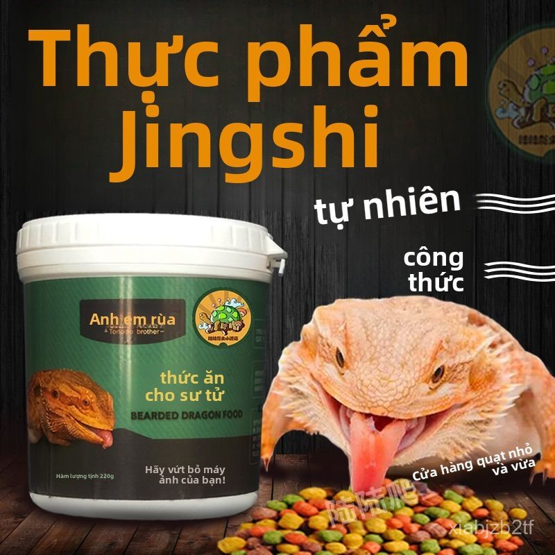 Thức ăn cho rồng râu Iguana rùa cạn cám rồng râu baby và trưởng thành hạt dinh dưỡng tăng trưởng tốt