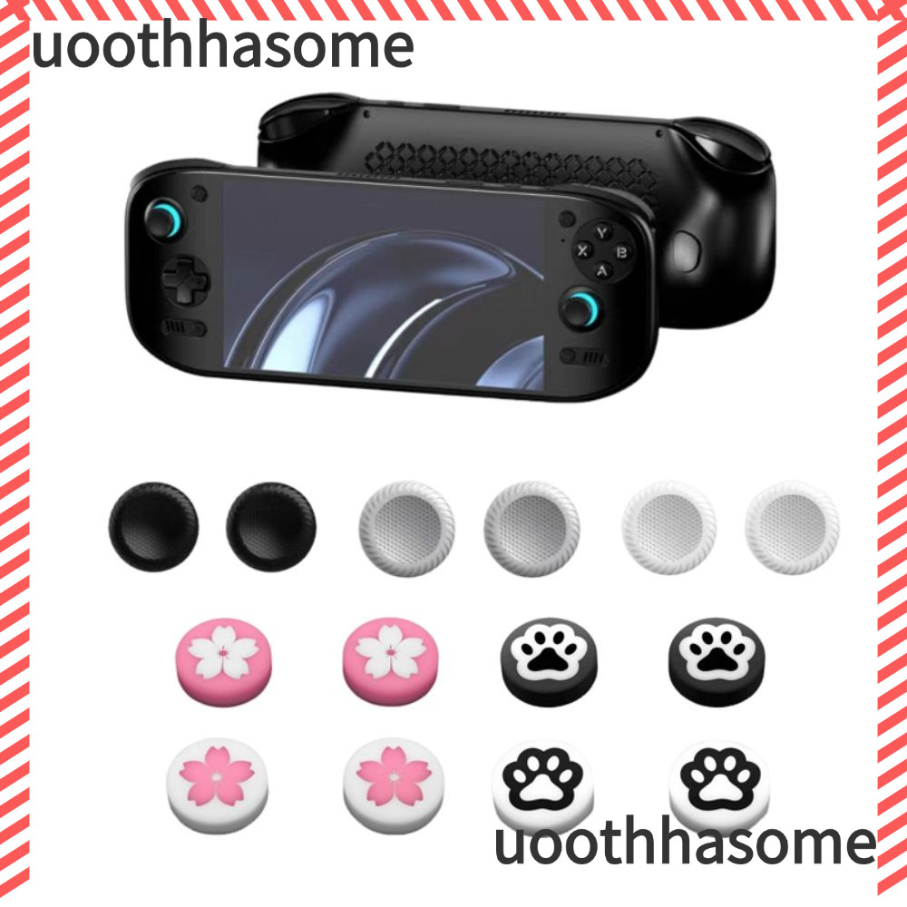 UOOTHASHASOME 4 Mũ cần điều khiển lớn, Cần điều khiển trò chơi chống trượt bằng silicon, Phụ kiện Mũ