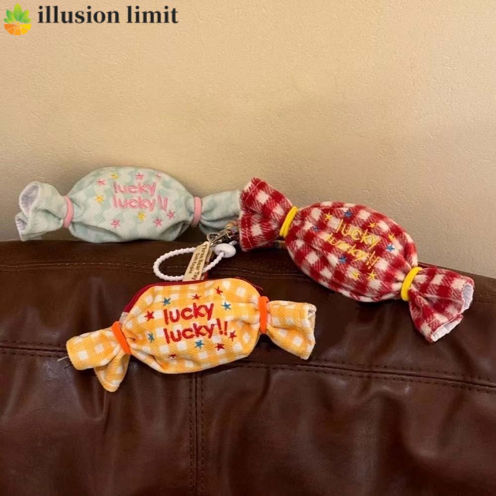 ILLUSION LIMIT Candy Design Ví đựng tiền xu Du lịch văn học ngọt ngào