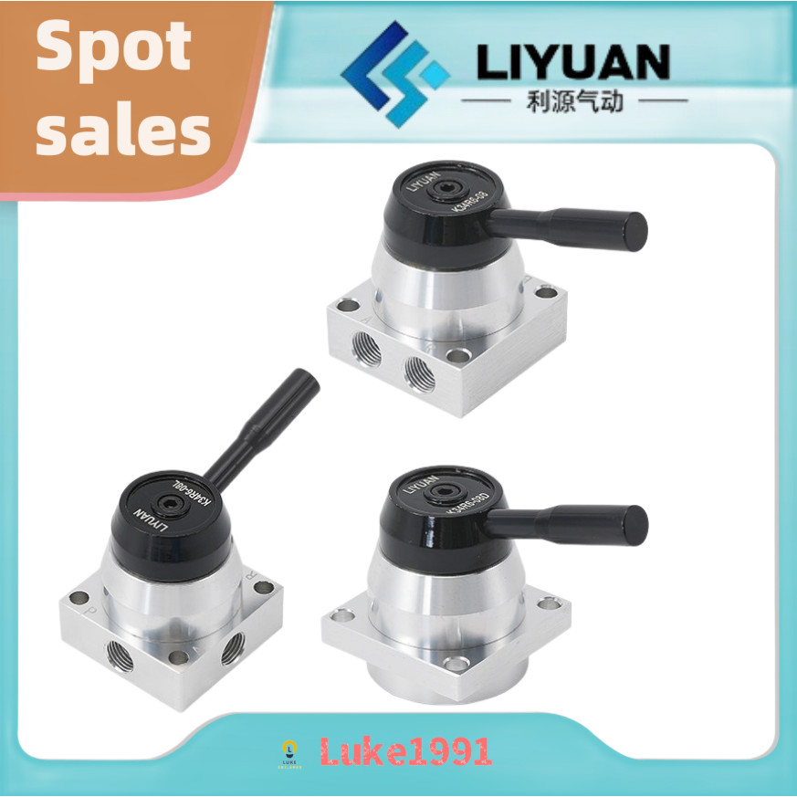 LIYUAN K34R6-8 K34R6-8D K34R6-8L Công tắc khí nén Van thủ công Van điều khiển xi lanh Van đảo chiều