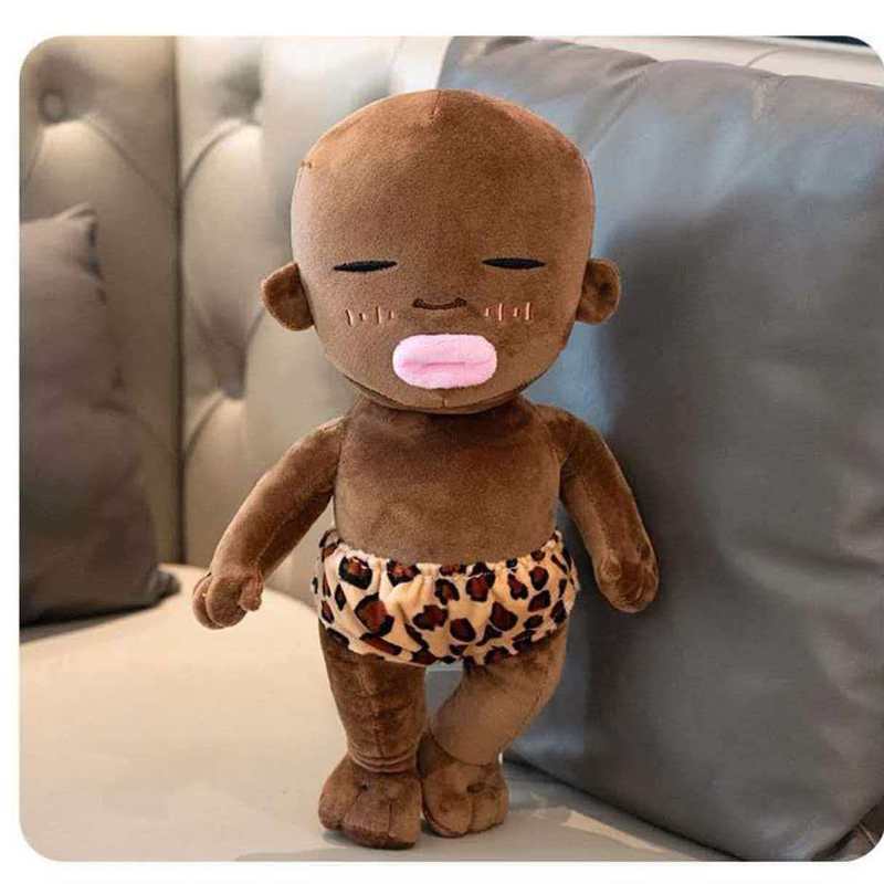 Búp Bê Dễ Thương Natasha Búp Bê Đen Búp Bê Sang Trọng Đồ Chơi Kèm Bé Ngộ nghĩnh Búp Bê Quà Tặng Cho 