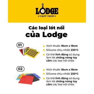 Lodge - Lót nồi silicon cao cấp