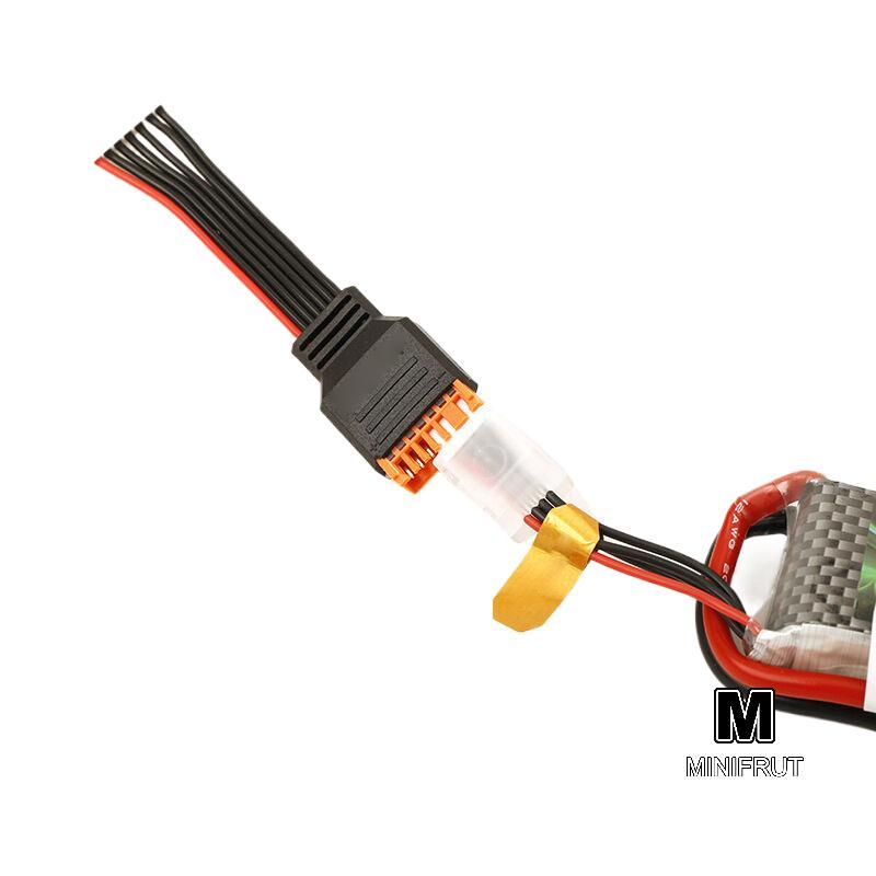 MINIFRUT] Đầu cân bằng cáp mở rộng sạc cho pin Lithium 2-6S Thích hợp cho HOTA D6Pro cho ISDT Q6 M8 