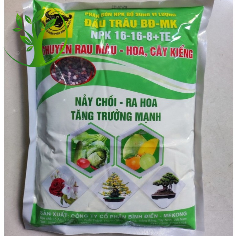 Phân Bón Npk 16-16-8 + Te (1kg) ,